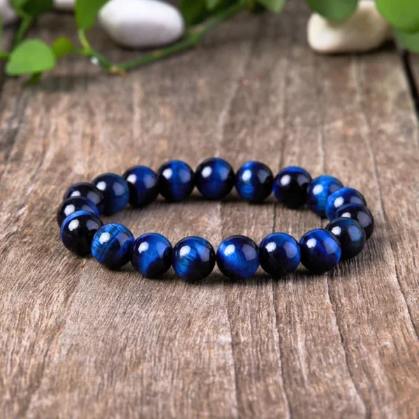 Blue Tiger’s Eye Bracelet - Confidence & Creativity - Image 5